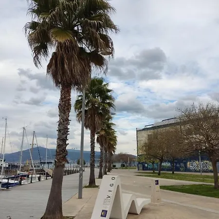 Apartamento Pleno Centro, Alameda, 5 Minutos Casco Vello Y Estación Ave Vigo
