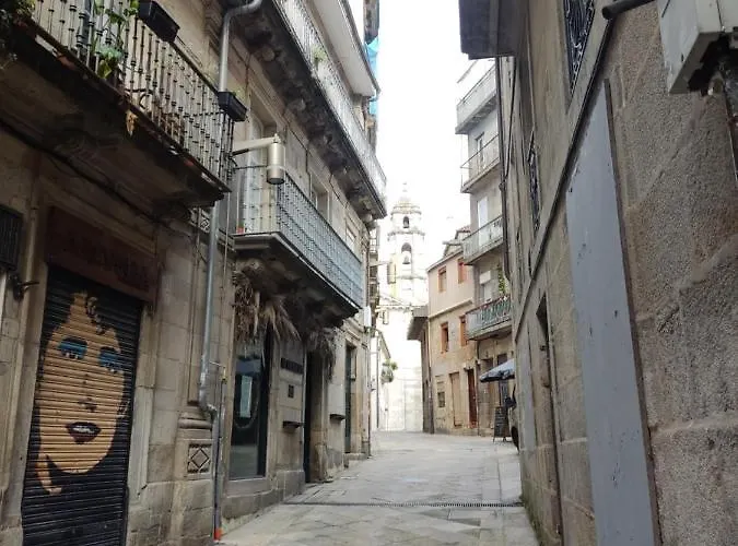 Pleno Centro, Alameda, 5 Minutos Casco Vello Y Estacion Ave * ויגו