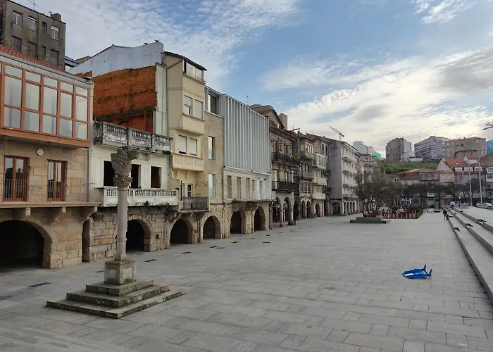 Pleno Centro, Alameda, 5 Minutos Casco Vello Y Estacion Ave דירה